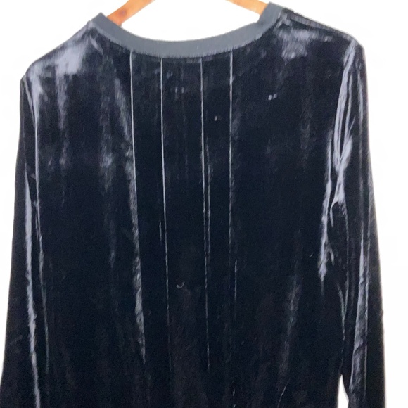 AG Jeans Velvet Long‑Sleeve Top – Women’s Size S, New with Tags - Picture 4 of 7